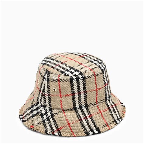 burberry suede bucket hat|burberry bucket hat on sale.